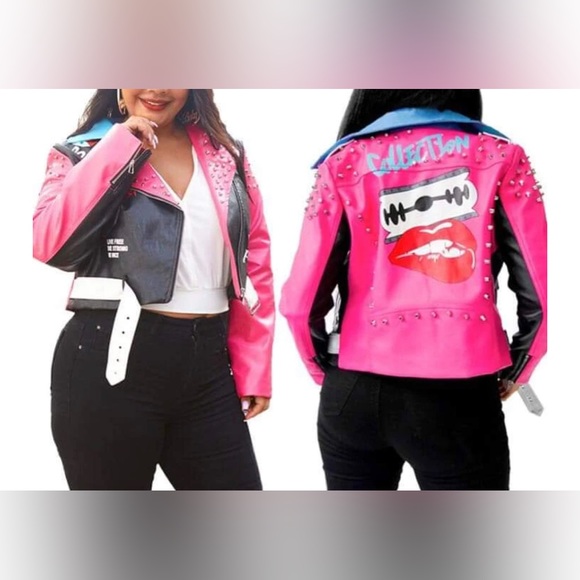 Jackets & Coats | Harley Pink Biker Jacket | Poshmark